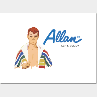 allan doll art Posters and Art